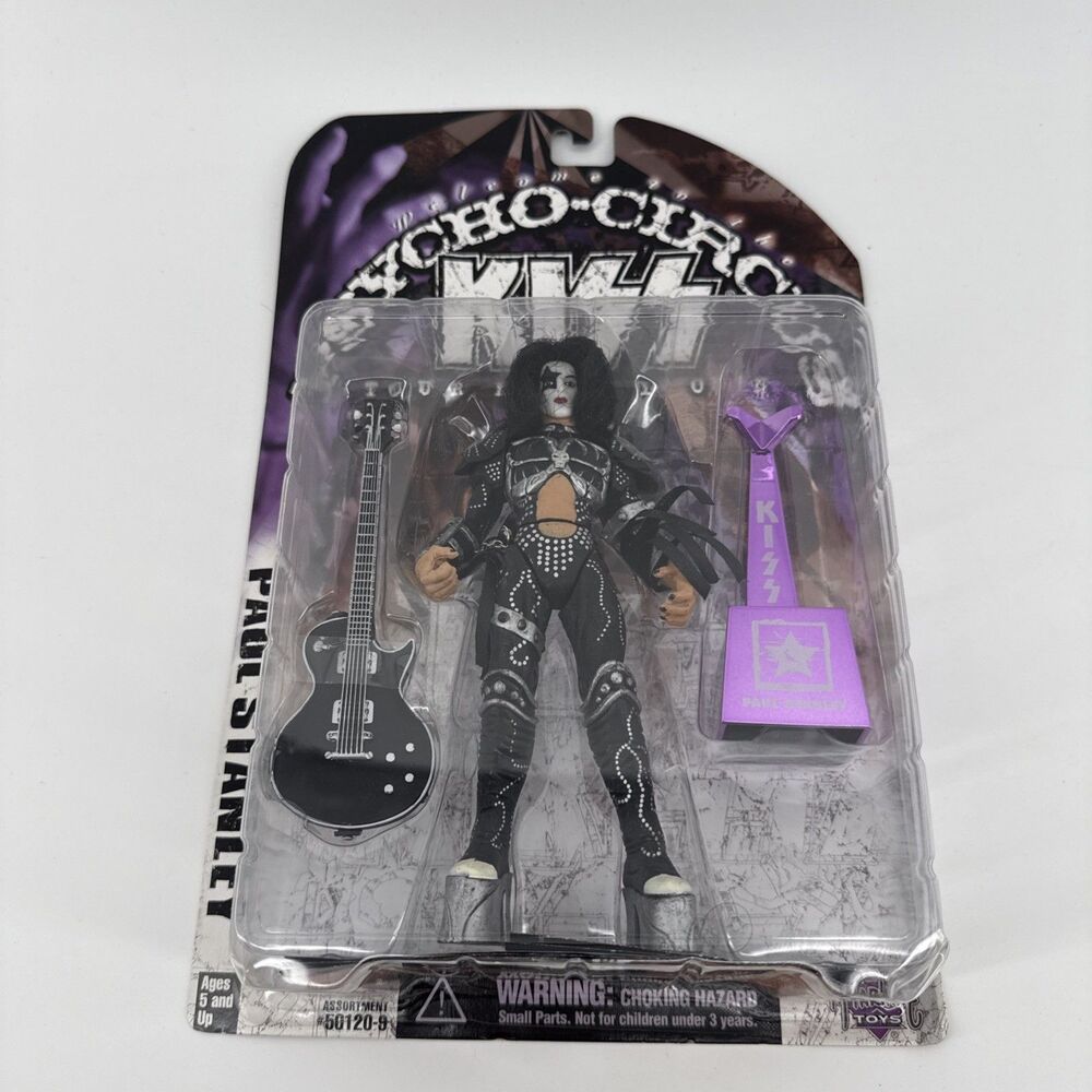 KISS Psycho Circus Paul Stanley Tour Edition Figure 1998 McFarlane Toys New
